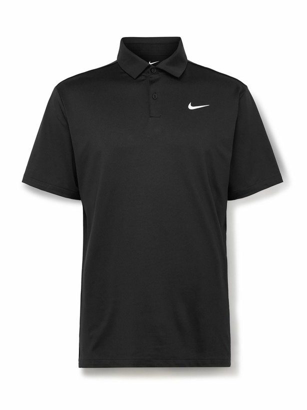 Photo: Nike Golf - Tour Logo-Print Dri-FIT Golf Polo Shirt - Black