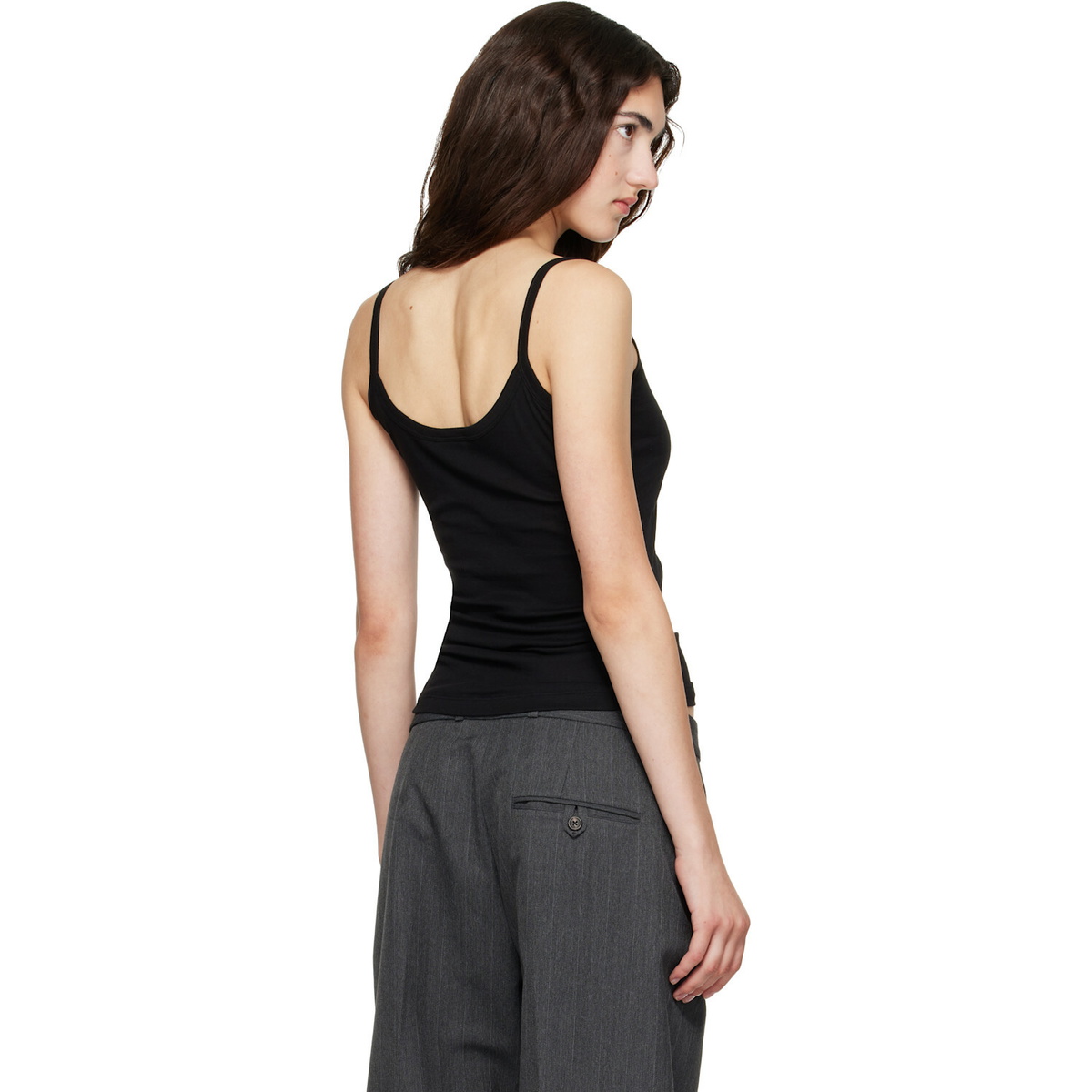 FLORE FLORE Black Isla Camisole