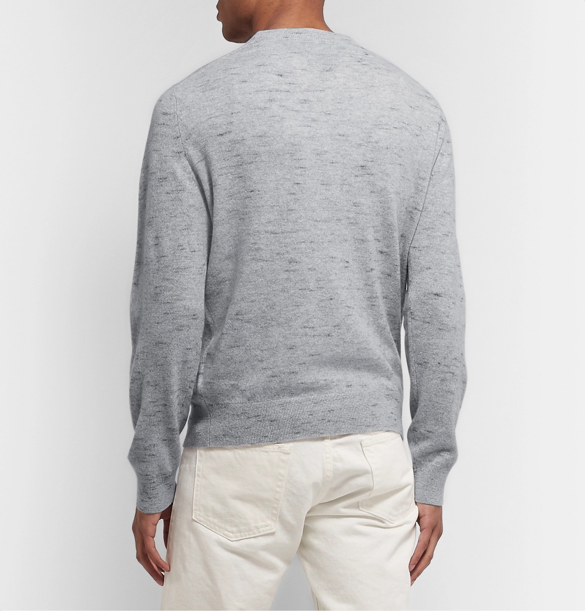 Club Monaco - Mélange Cashmere Sweater - Gray