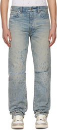 AMIRI Blue Shotgun Jeans