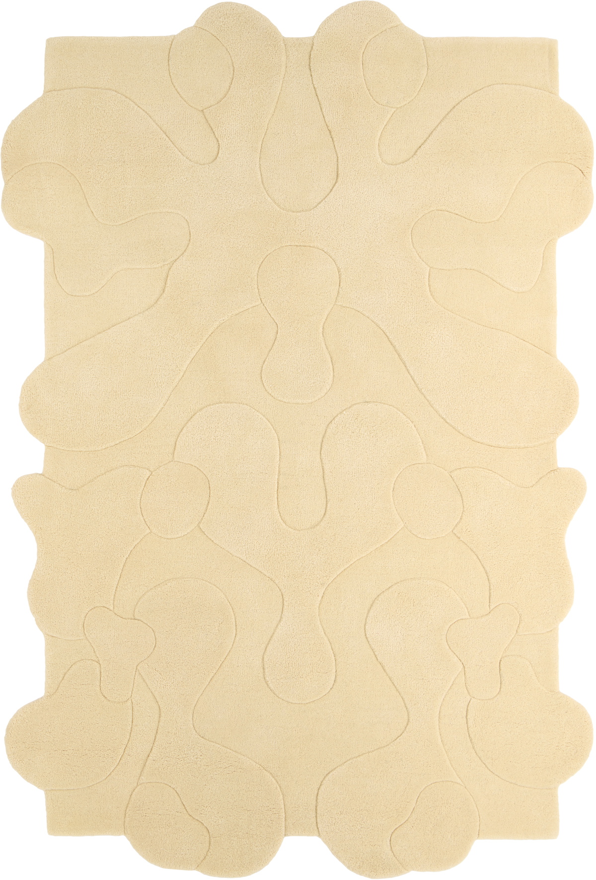 Mush Studios Beige Blot Rug
