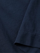 Boglioli - Garment-Dyed Cotton-Jersey T-Shirt - Blue