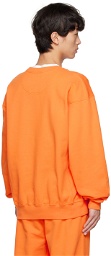 7 DAYS Active Orange Monday Sweatshirt