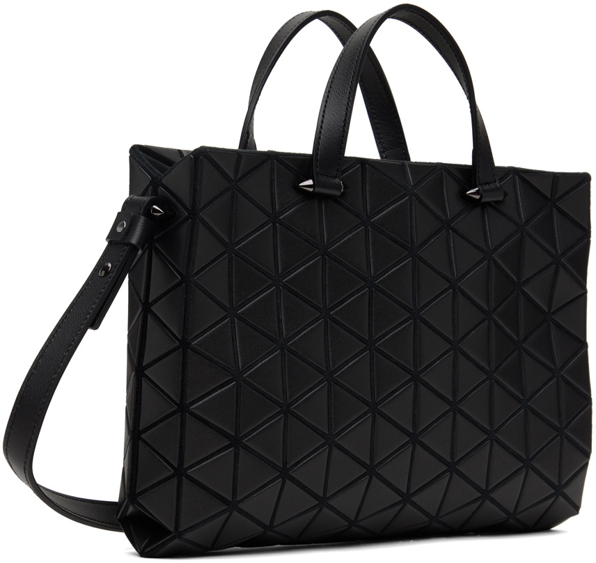 BAO BAO ISSEY MIYAKE Black Tonneau Matte Bag Bao Bao Issey Miyake