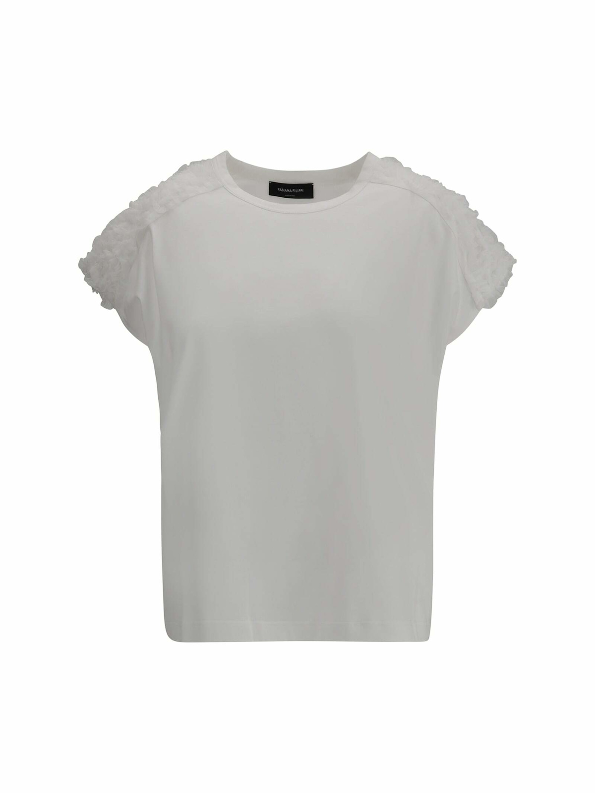 Fabiana Filippi Ribbed Jersey Polo Shirt Fabiana Filippi