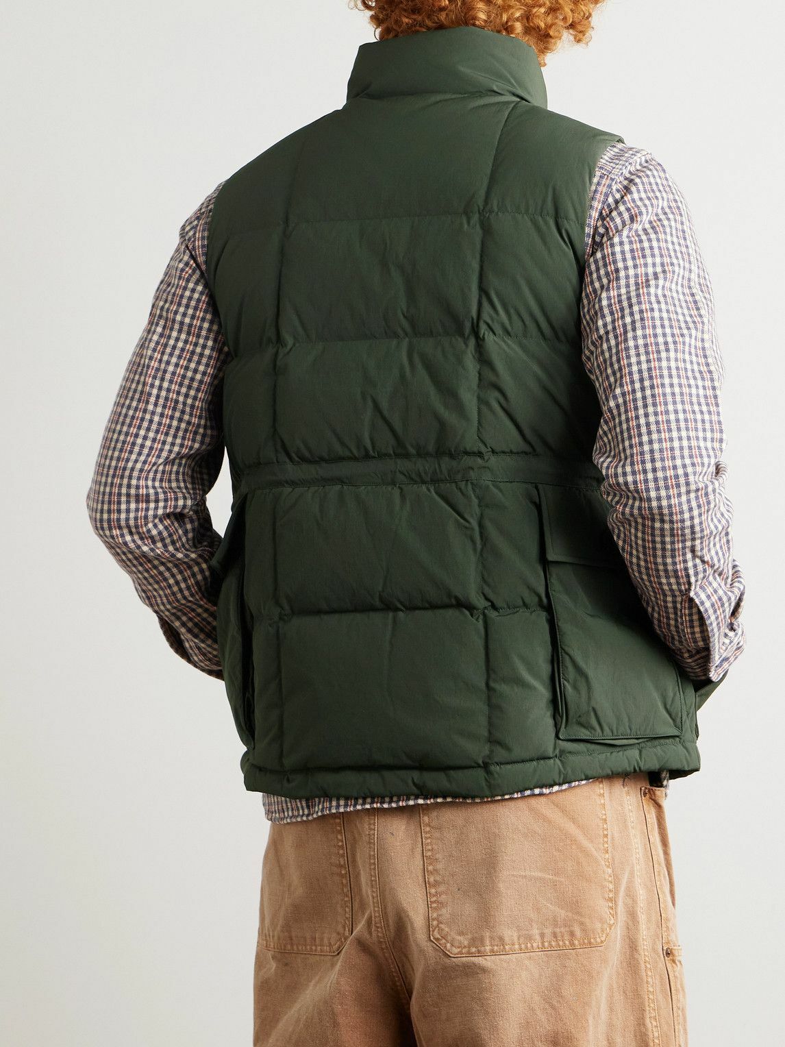 FrizmWORKS - Karakoram Quilted Nylon Down Gilet - Green
