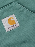 Carhartt WIP - Logo-Appliquéd Cotton-Canvas Gilet - Green
