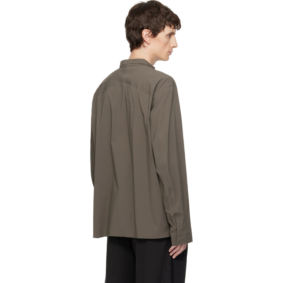 Veilance Taupe Metry Shirt
