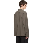 Veilance Taupe Metry Shirt