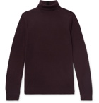 Club Monaco - Merino Wool Rollneck Sweater - Merlot