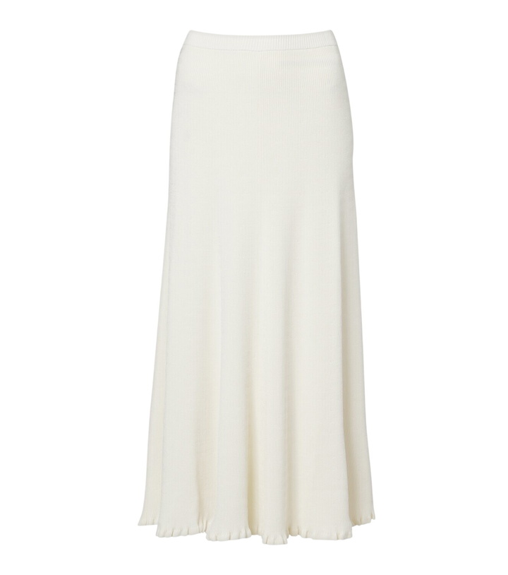 Photo: Proenza Schouler White Label Stina ribbed-knit midi skirt