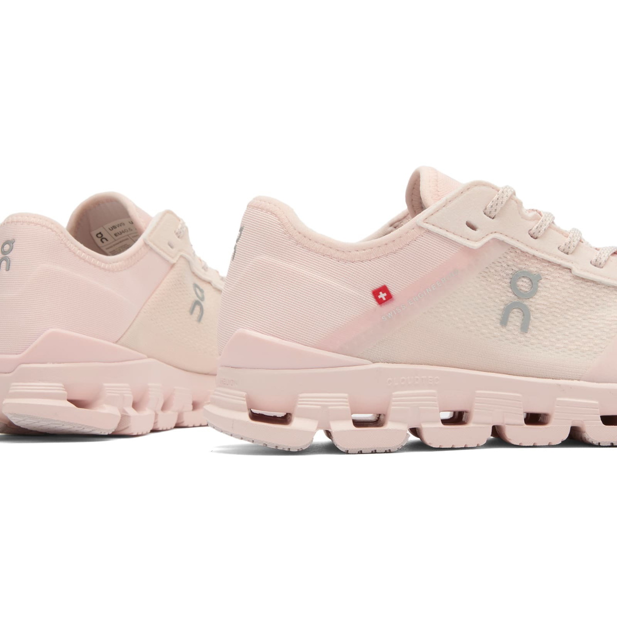 ON Women's Cloudx4 AD Sneaker in Salt/Lily