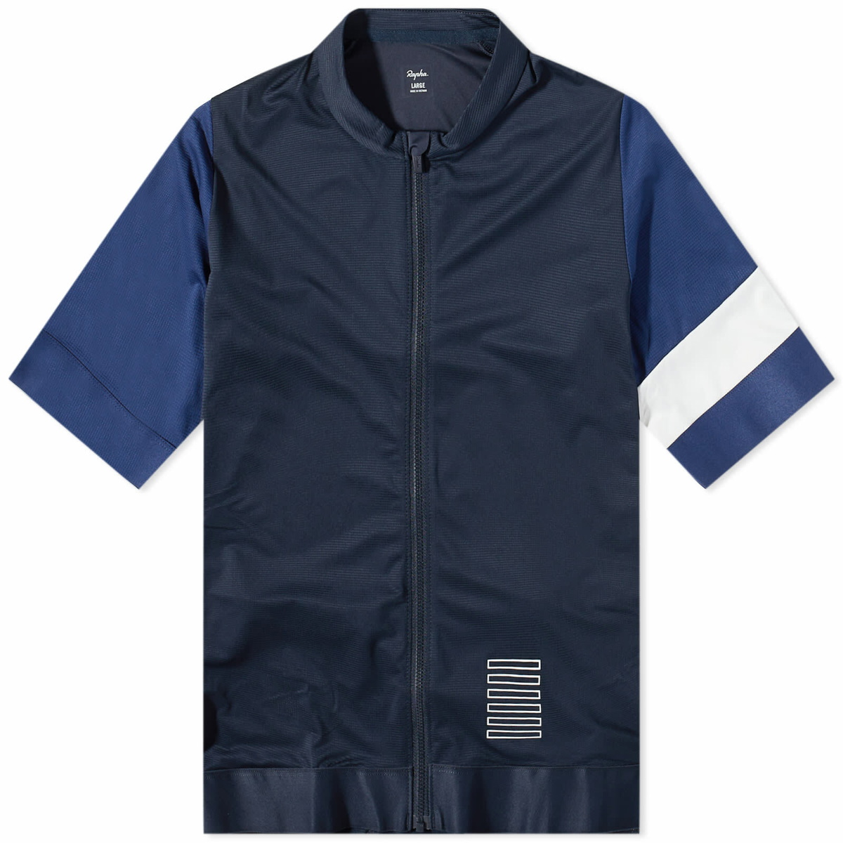 Rapha Men's Pro Team Training Jersey in Dark Navy/Navy/White Rapha