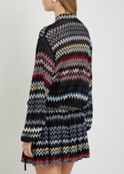 Missoni Chevron Fine-knit Mini Dress Multicoloured