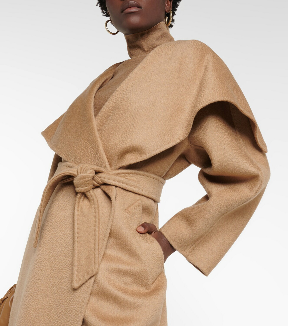Max Mara - Rienza cashmere wrap coat Max Mara