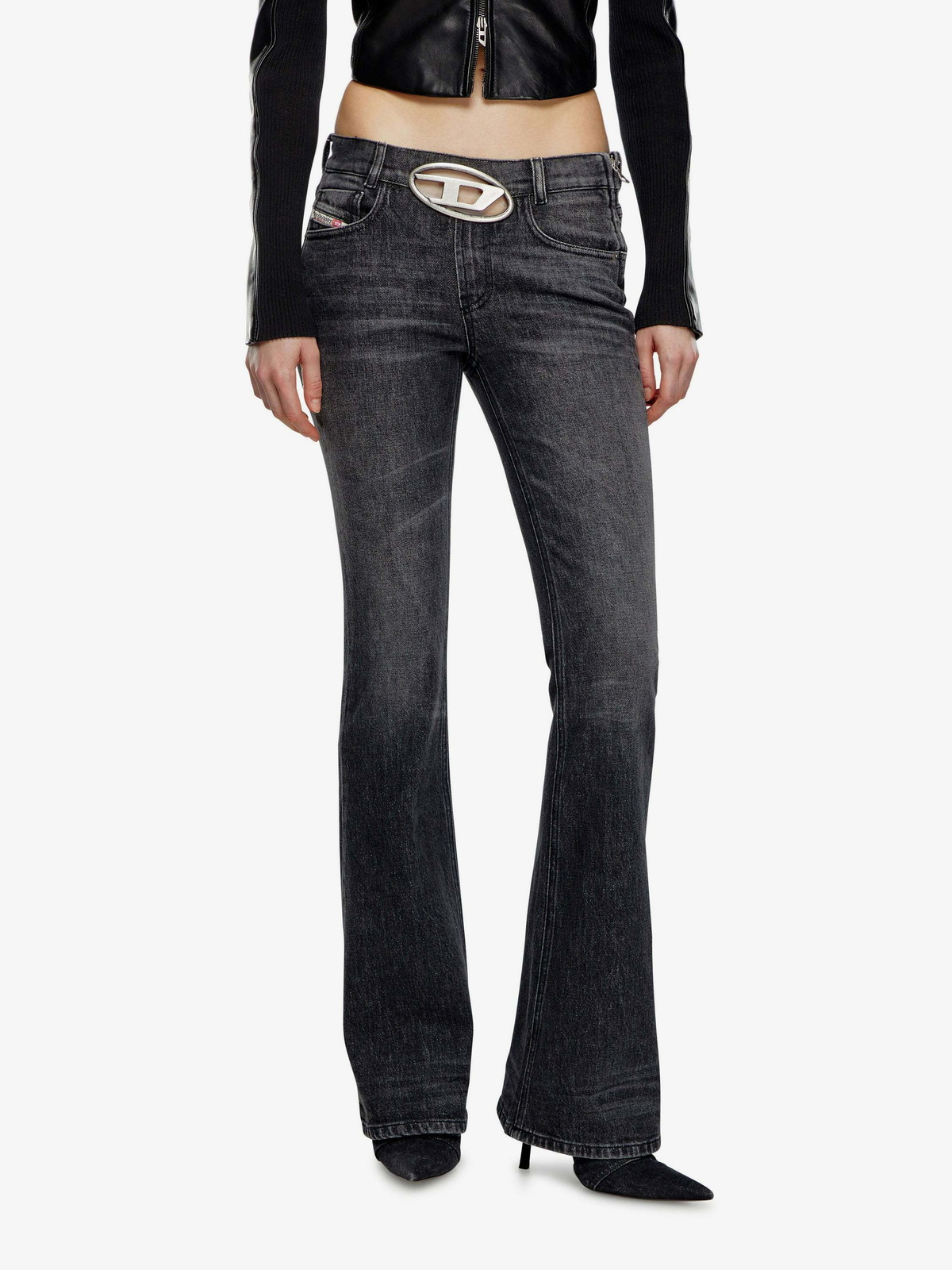 Diesel 1969 D Ebbey Black Womens Jeans