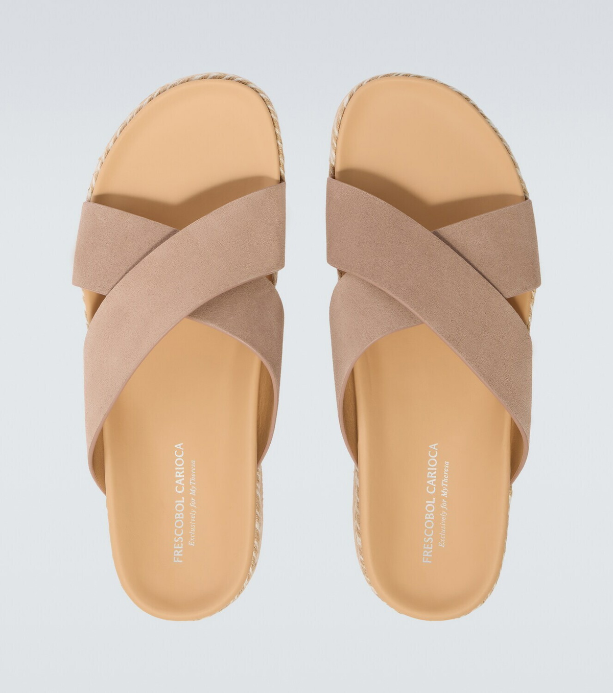 Frescobol Carioca Breno suede sandals