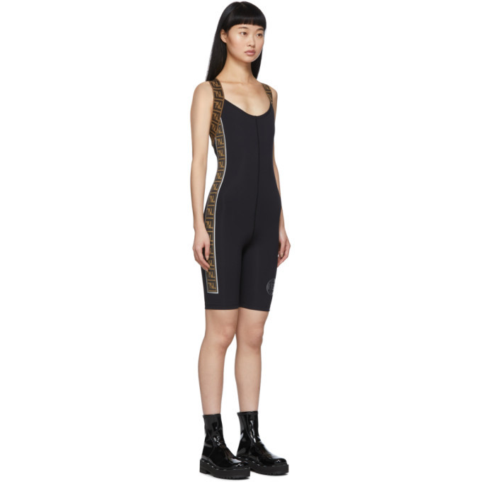 Fendi Black Forever Fendi Jumpsuit