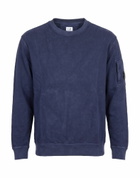 C. p. Company Mens Sweatshirt in Navy