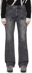 Andersson Bell Black Hammer Loop Jeans