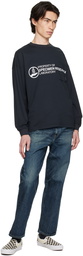 Neighborhood Black Printed Long Sleeve T-Shirt