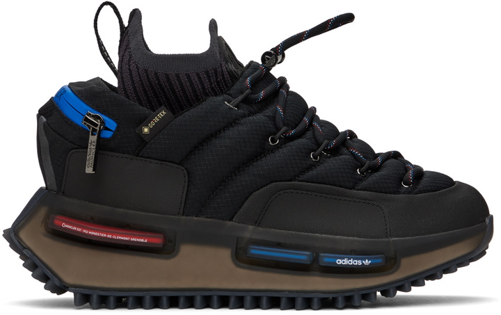 Photo: Moncler Genius Moncler x adidas Originals Black NMD Sneakers