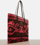 Valentino Garavani VLogo N/S Medium terry tote bag