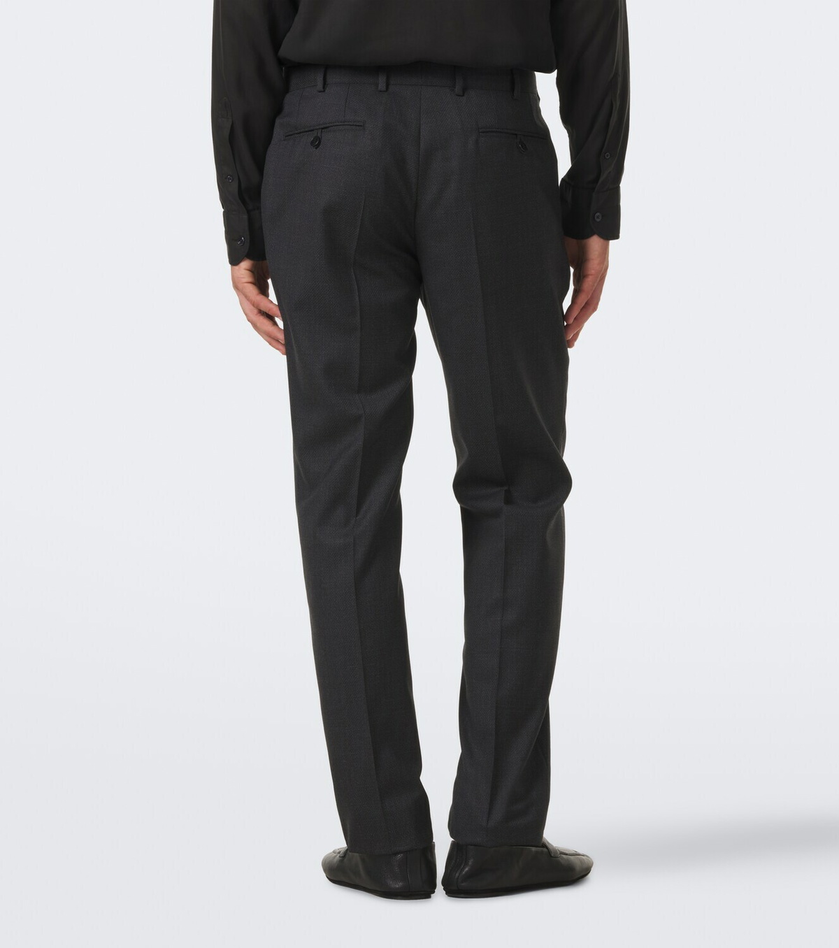 Brioni Wool slim pants