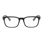 Dolce and Gabbana Black Matte Square Glasses