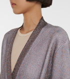 Missoni - Belted wool-blend knit cardigan