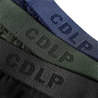CDLP Men's Boxer Trunk - 3 Pack in Black/Army Green/Navy Blue
