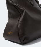 Borsalino Weekend leather duffel bag