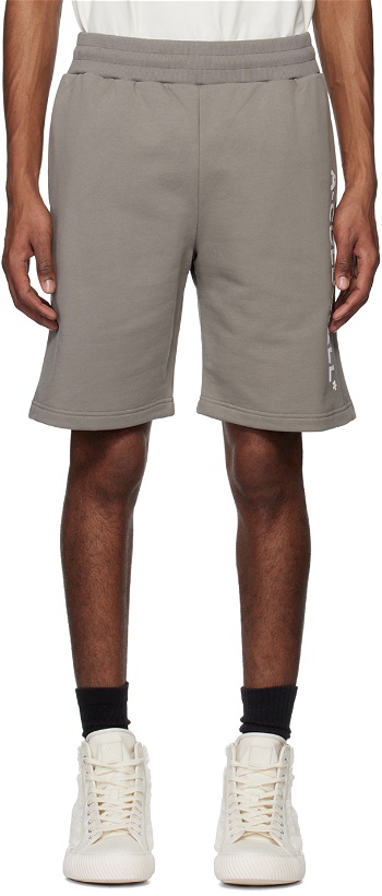 Photo: A-COLD-WALL* Gray Essential Shorts