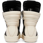 Rick Owens Black Tower Geobasket Sneakers
