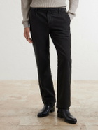 Massimo Alba - Ionio2 Straight-Leg Cotton Trousers - Brown