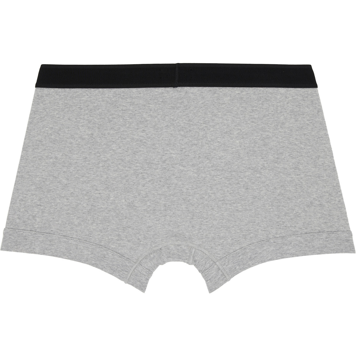 TOM FORD Two-Pack Black & Gray Cotton Boxer Briefs