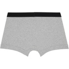TOM FORD Two-Pack Black & Gray Cotton Boxer Briefs