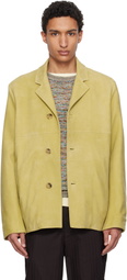 Paul Smith Tan Nubuck Leather Jacket