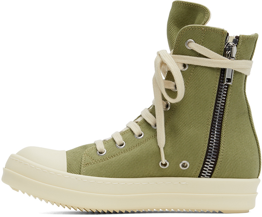 Rick Owens DRKSHDW Green Porterville Sneaks Sneakers Rick