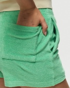 Sporty & Rich Src Ss Terry Short Green Sport & Team Shorts
