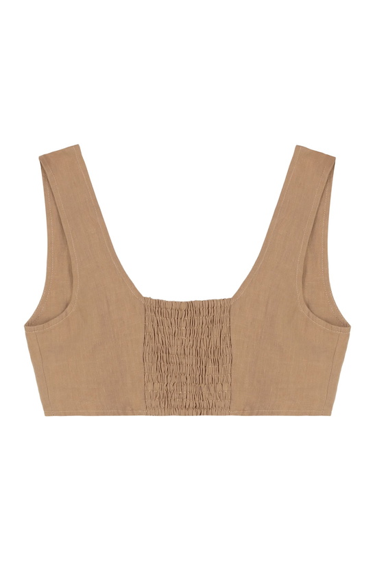 Photo: Le Kasha Linen Tank Top