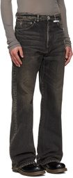 Maison MIHARA YASUHIRO Black Flared Jeans