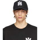 AMIRI Black MA Trucker Hat