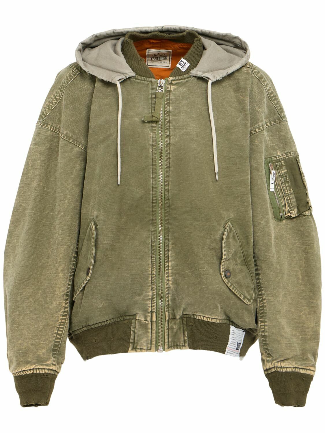 MIHARA YASUHIRO Double-layered Flight Jacket Maison MIHARA MIHARA YASUHIRO Double-layered Flight Jacket Maison MIHARA