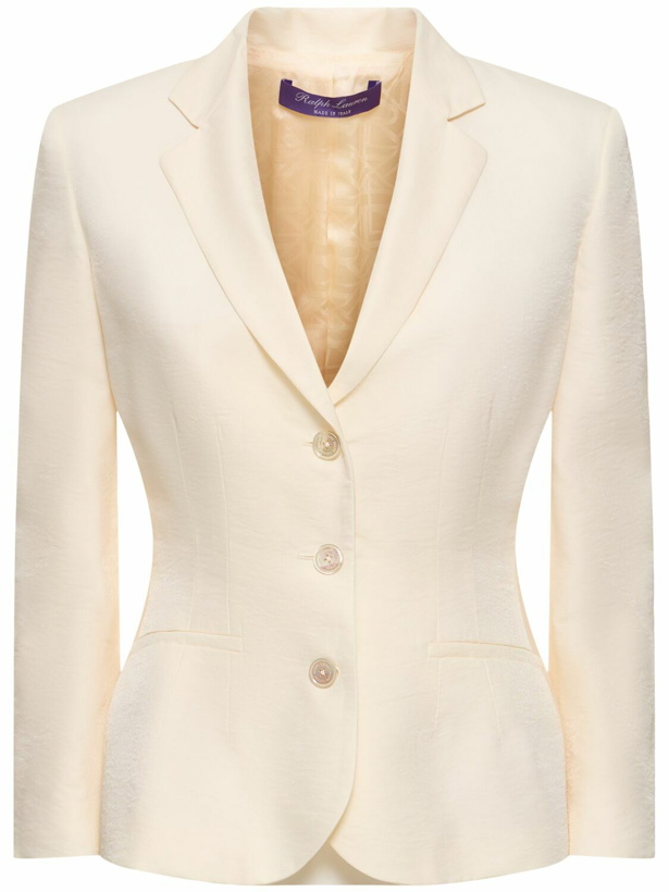 Photo: RALPH LAUREN COLLECTION Glossy Crepe Jacket