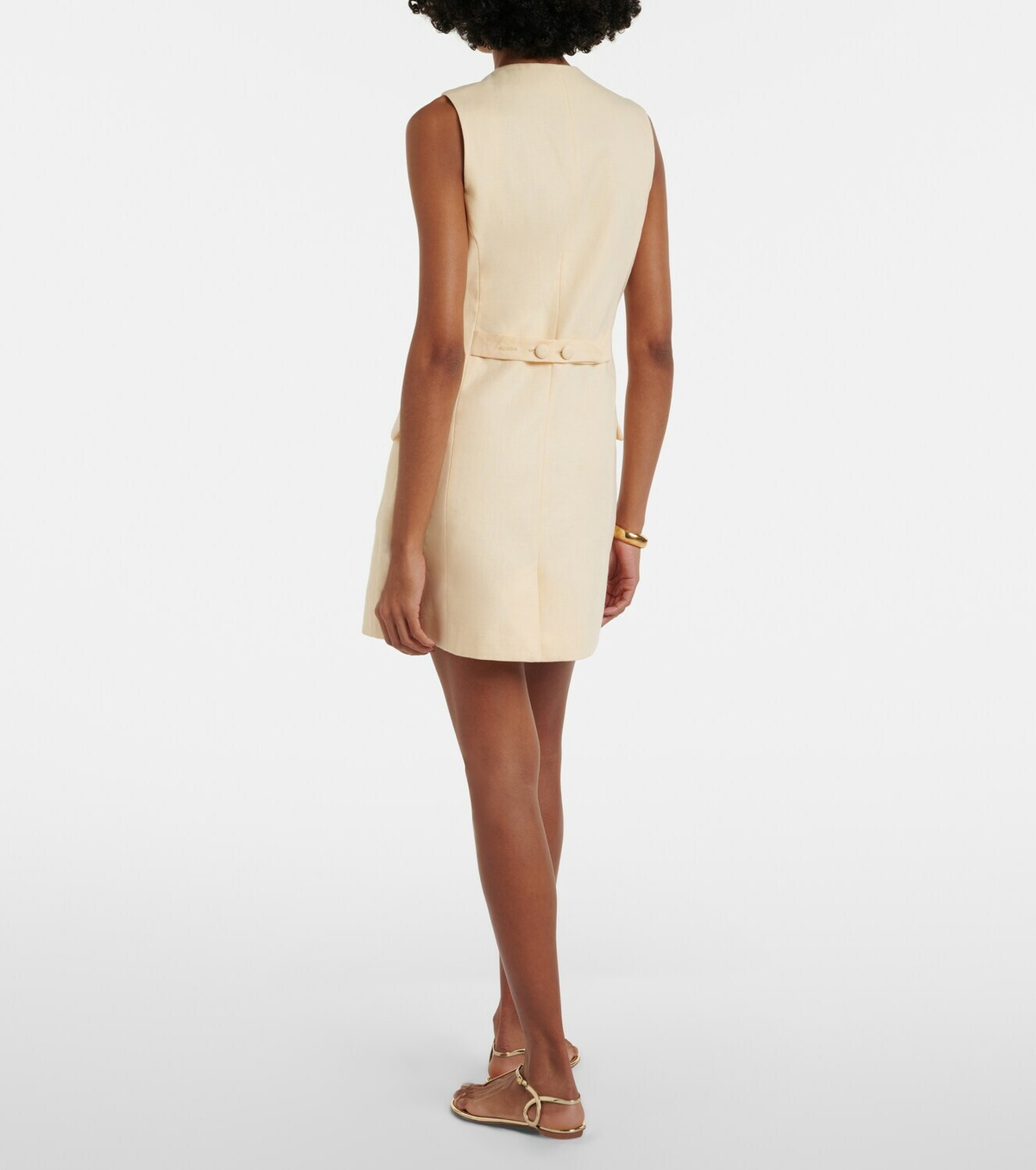 Faithfull Jane linen minidress