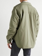 John Elliott - Suffolk Padded Cotton Overshirt - Green