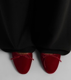 Herbert Levine 24/7 velvet ballet flats