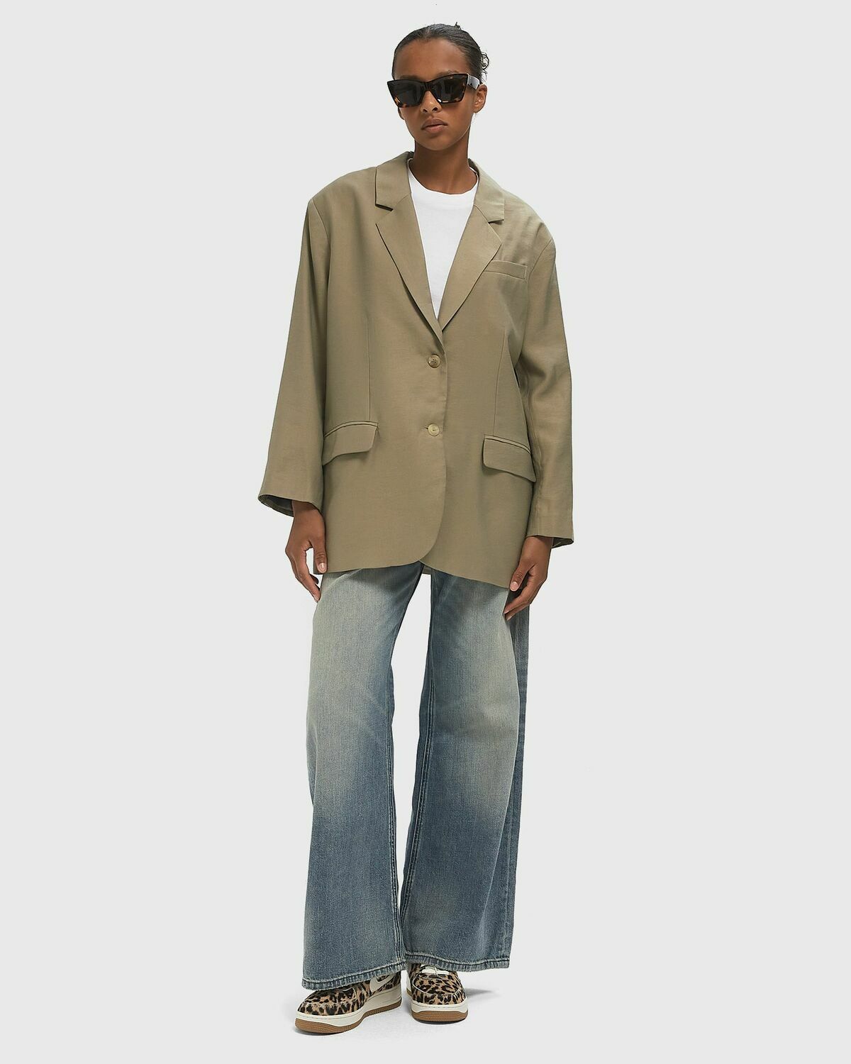 American Vintage LANOW BLAZER Beige Women