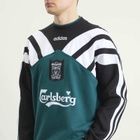 Adidas Men's Liverpool FC 95' Crew Sweat in Rich Green/Black